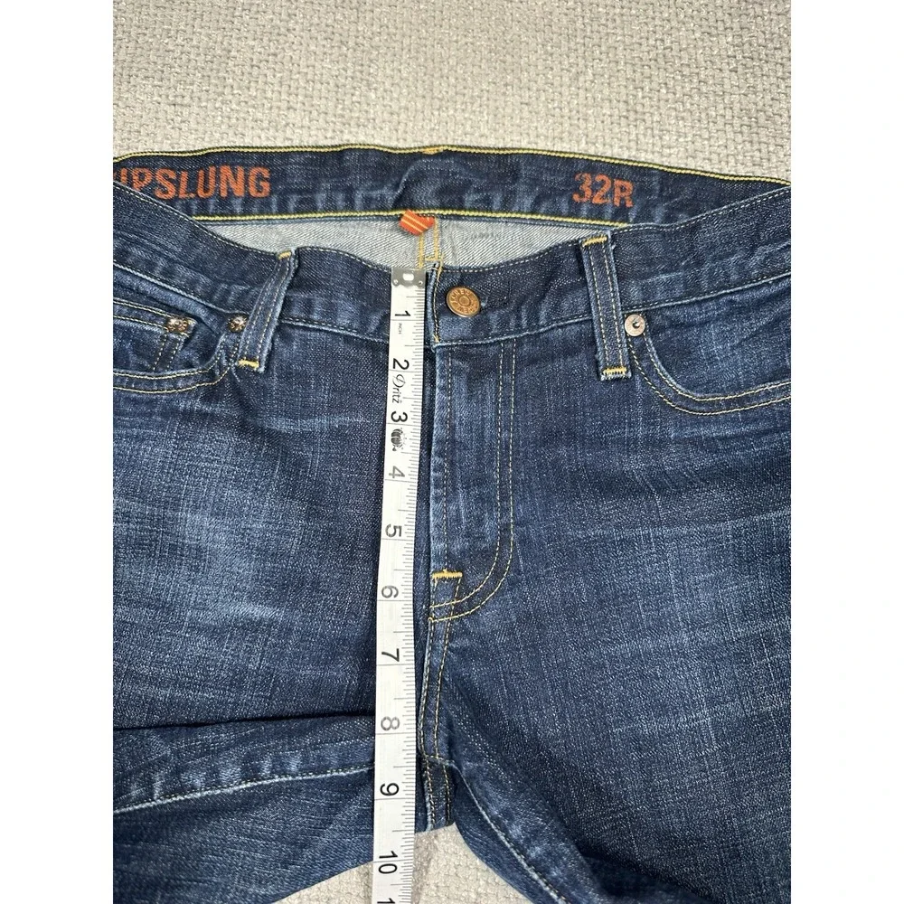 J Crew Jeans Womens 32 Blue Hipslung‎ Capri Y2K
